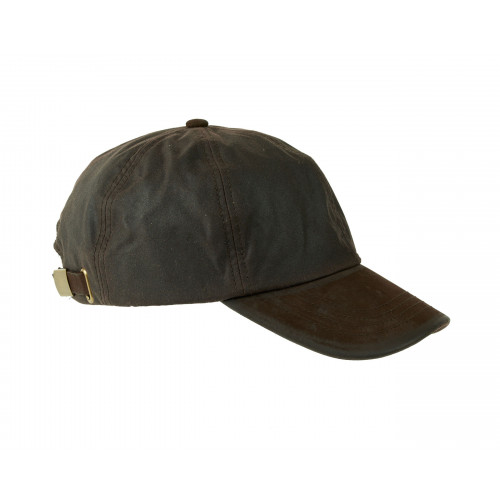 Hamilton Brown. Wax  baseball cap with nubuck peak.  One size fits all.